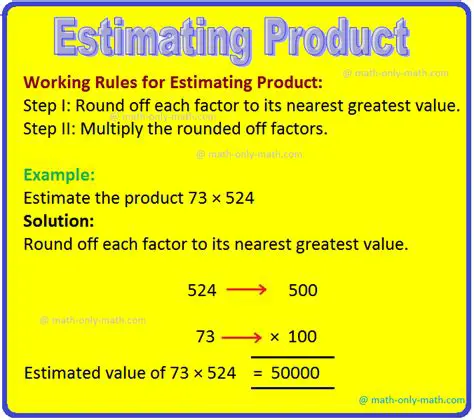 Estimating the Product using Rounding