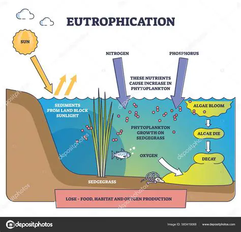 eutrophication in the waters