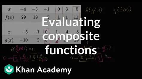 Evaluating Composite Functions Using Technology