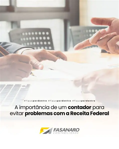 Evitar problemas com a Receita Federal