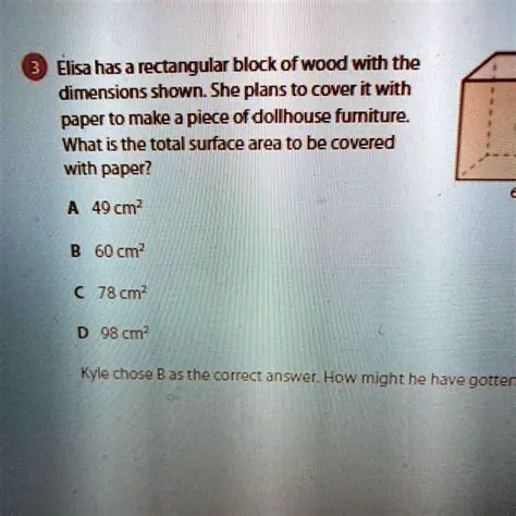 Examining an Intensive Property of a Rectangular Block of Wood