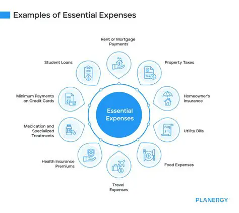 Examples of Essential Expenses