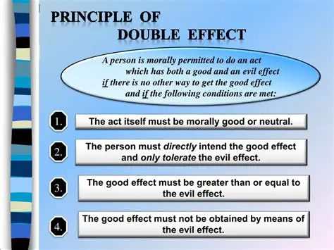 Examples of the Double Effect