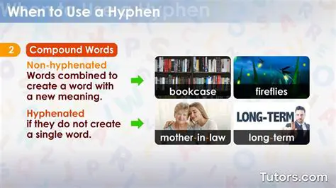 Examples of Words that Require a Hyphen