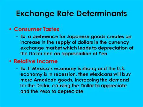 Exchange Rate Determinants