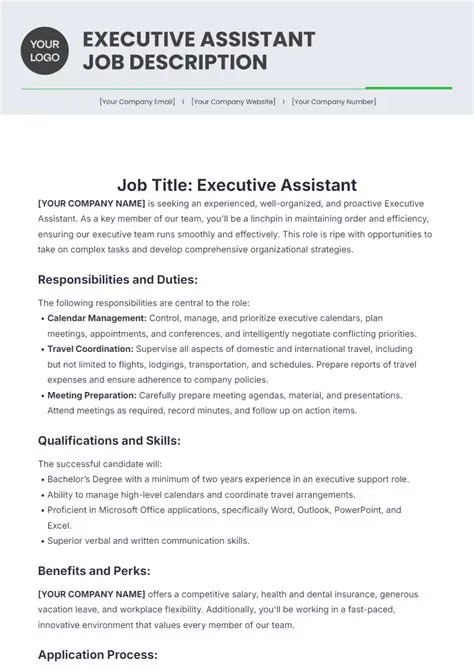 Executive Assistant Job Role: Your Essential Guide to a Vital Career