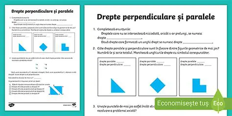 Exemple de drepte paralele