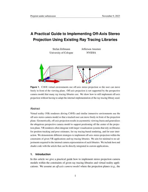 Existing Ray Tracing Libraries