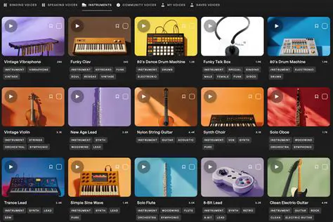 Expanded Instrument Library