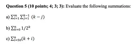 Expanding the Inner Summation