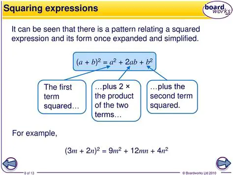 Expanding the Squared Term