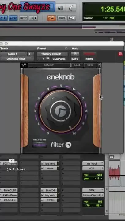 Experiment with different filter settings