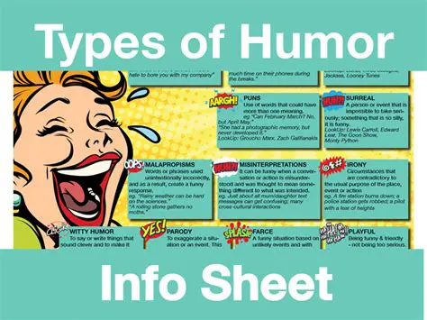 Experiment with different types of humor