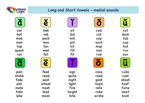 Experiment with vowel sounds