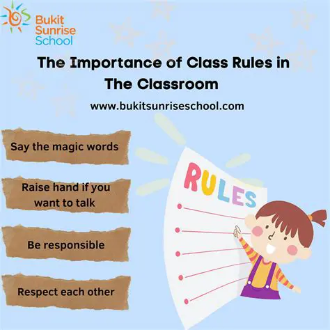 Explain the importance of the rules