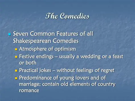 Exploring the Common Ground of Shakespearean Comedies and Tragedies