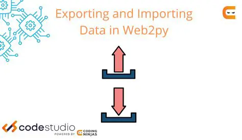 Exporting and Importing Data