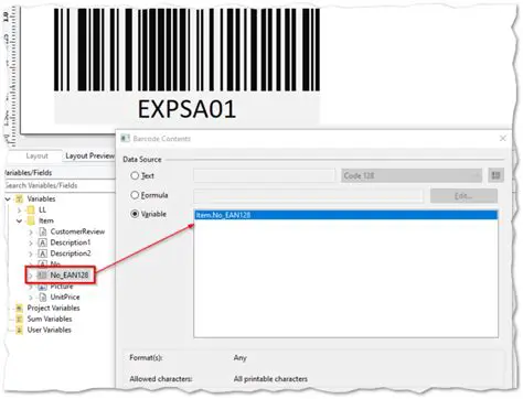Exporting Barcodes to Other Applications