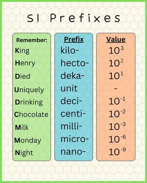 Expressing Numbers with SI Prefixes
