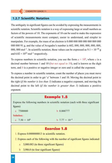 Expressing the Amount of Track in Scientific Notation