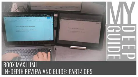 External Monitor Functionality