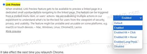 Extra Configuration Options