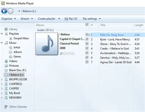 Extract Audio CD Tracks to MP3