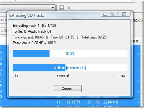 Extract CD Audio Tracks to MP3 Format