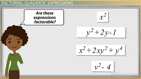 Factoring the First Quadratic Expression