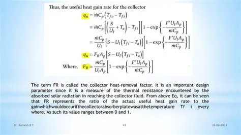 Factors Affecting Collector Efficiency