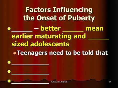Factors Influencing the Onset of Puberty