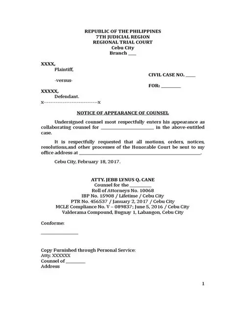 Failing to Ensure Appearance in Court