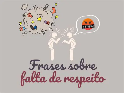 Falta de respeito por si mesmo