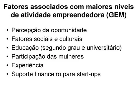 Fatores Culturais e Empreendedorismo