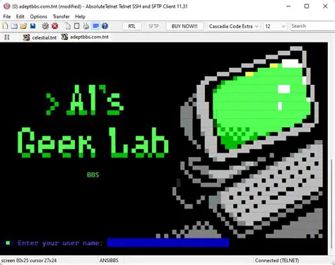 Features of AbsoluteTelnet