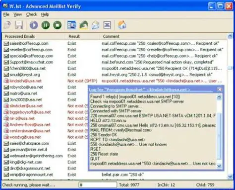 Features of Advanced Maillist Verify