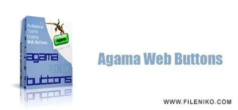 Features of Agama Web Buttons