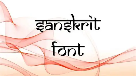 Features of Akruti Sanskrit Font