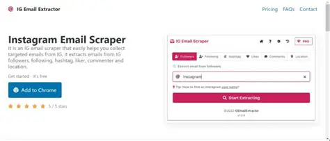Features of Arsyn Email Scraper