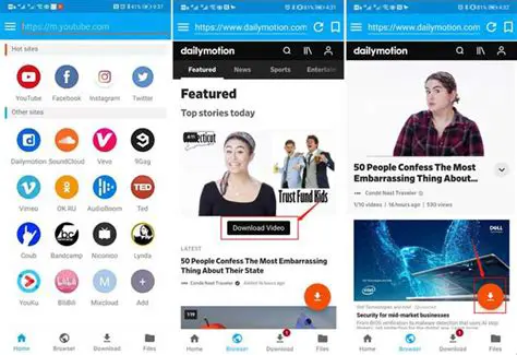 Features of Dailymotion Downloader