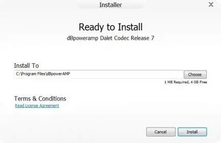 Features of dBpoweramp Dalet Codec