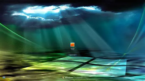 Features of Dream Ocean Windows 7 Logon Screen