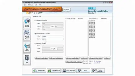 Features of DRPU Barcode Label Maker