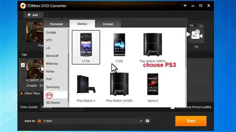Features of DVD to PS3 Converter