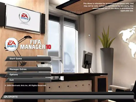 Features of FIFA MANAGER 10