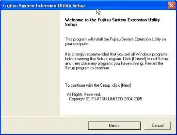 Features of Fujitsu MobilityCenter Extension Utility