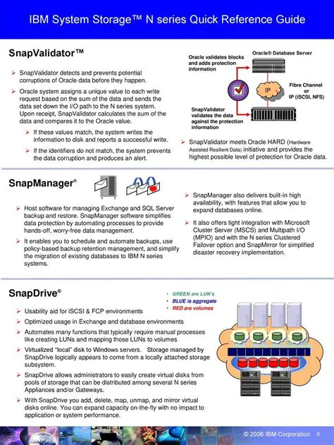 Features of IBM N Series System Manager