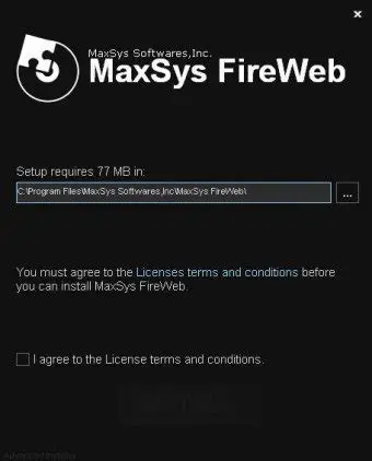 Features of MaxSys FireWeb