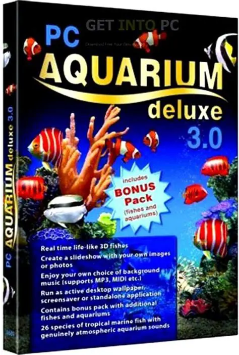 Features of PC Aquarium Deluxe