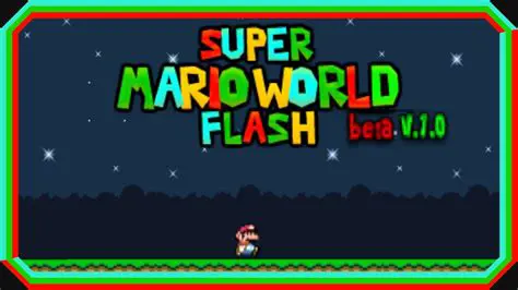 Features of Super Mario World Flash